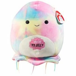 Squishmallows Squishmallow 12" Janet The Jellyfish Plush - Official Kellytoy Valentine's Day Plush - Cute and Soft Stuffed Animal Toy - Great Valentine's Day Gift for Kids
