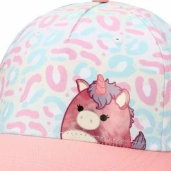 Squishmallows Lola The Unicorn Multicolor Traditional Adjustable Pink Hat -Squishmallows popular shop unnamed file 23