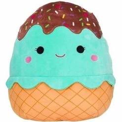Squishmallows Maya the Mint Ice Cream Mini Food 5" Plush