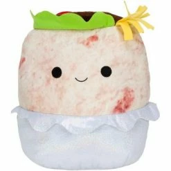 Squishmallows Bernardo the Burrito Mini Food 5" Plush