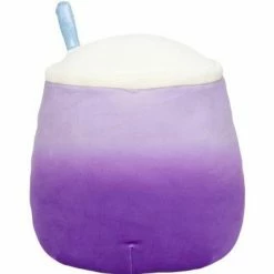 Squishmallows Kellytoy Squishmallow 12 Inch Plush | Poplina the Purple Boba Drink