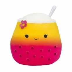Squishmallows Kellytoy Squishmallow 12 Inch Plush | Bergit the Orange Boba Drink